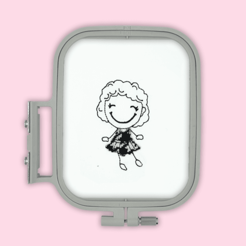 HAPPY CURLY LITTLE GIRL - Image 3
