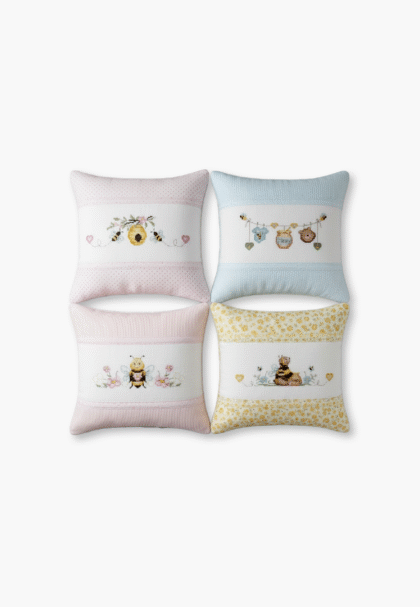 Kreuzstichset Happy Bee Baby Set