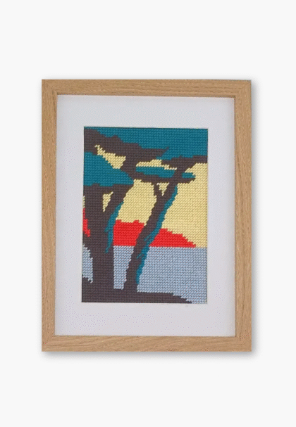 FUKURI - Kit de toile Sous les pins - Débutant