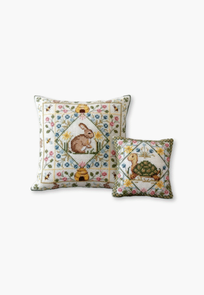 Kreuzstich-Kit Jardin Fleuri