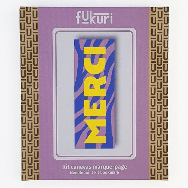 FUKURI – Merci Bookmark Canvas Kit – Beginner - Image 3