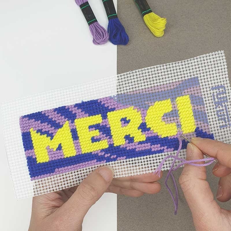 FUKURI – Merci Bookmark Canvas Kit – Beginner - Image 4