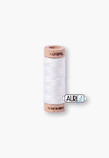 Aurifil Six Strand Cotton Floss White PAF5WS  - Aurifloss 2024