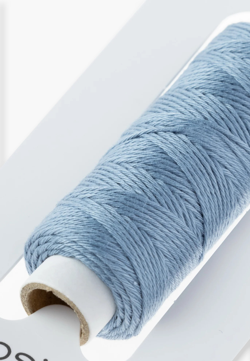 COSMO Hidamari Sashiko Garn 88 - Farbe 1 Russisch Blau - 100% feste Baumwolle – Bild 3