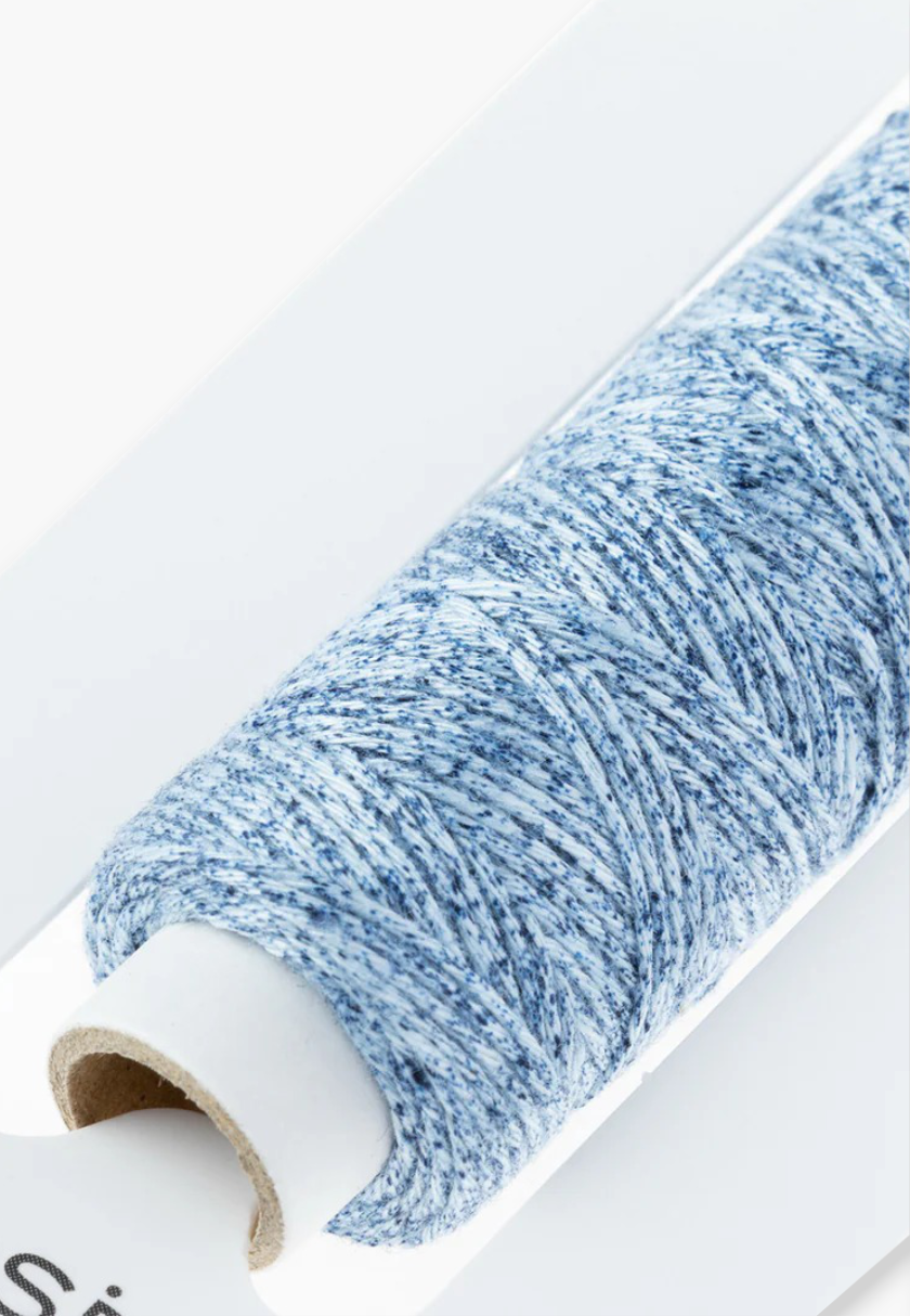 COSMO Hidamari Sashiko Thread 89 - Color 203 Denim Blue - 100% Cotton – Image 3