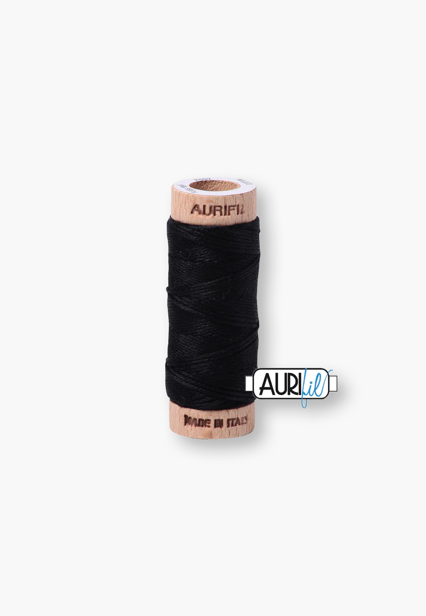 Aurifil Six Strand Cotton Floss Black PAF5WS - Aurifloss 2692