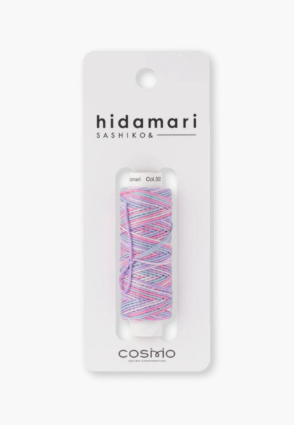 COSMO Hidamari Sashiko Garn 89 - Farbe 302 Cotton Candy - 100% Baumwolle