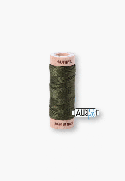 Aurifil Sechsfädige Baumwollwatte Mittelgrün PAF5WS - Aurifloss 5023