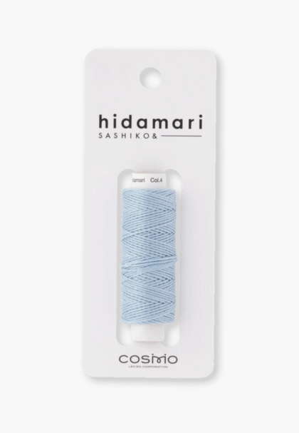 COSMO Hidamari Sashiko Garn 88 - Farbe 4 Himmel - 100% feste Baumwolle