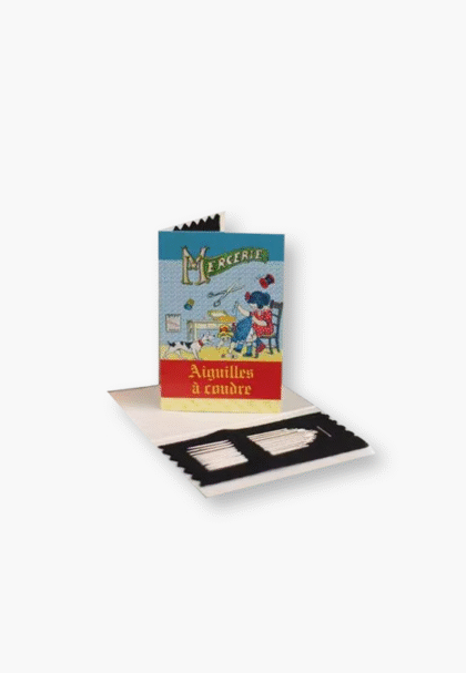 Maison Sajou 20 aiguilles à coudre Livret de la petite fille
