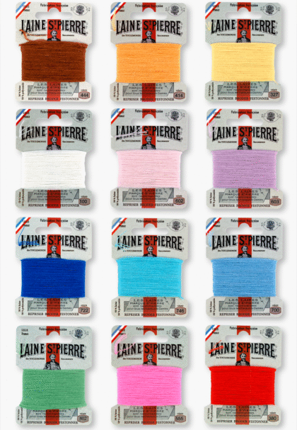 Maison Sajou – Laine Saint-Pierre – Floss Box of 12 Spring Colours
