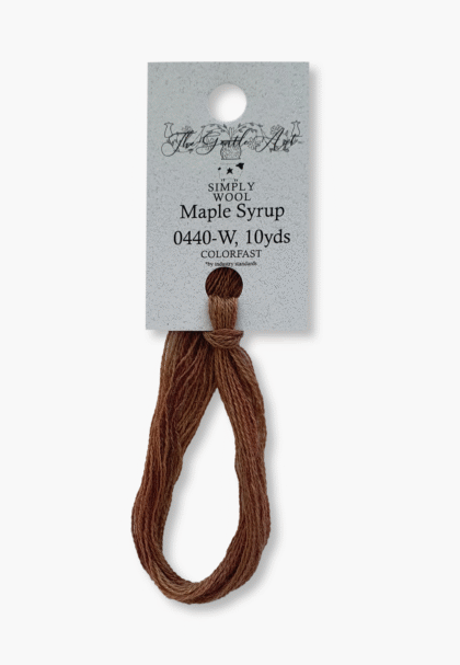 Gentle Art Simply Wool - Maple Syrupe 0440W - 10 verges - 100% laine teinte à la main