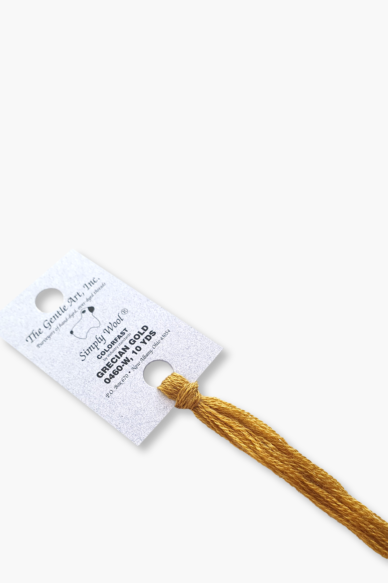 Gentle Art Simply Wool – Grecian Gold 0460W – 10 Yards – 100% Hand-Dyed Wool - Image 2