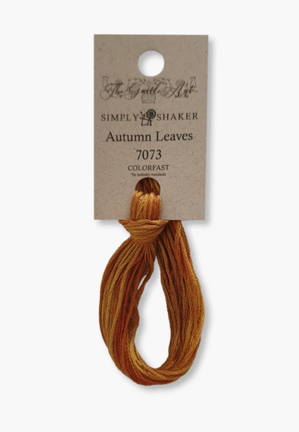 Gentle Art Sampler Threads - Autumn Leaves 7073B - 10 Yards - 100% Hand-Dyed Cotton