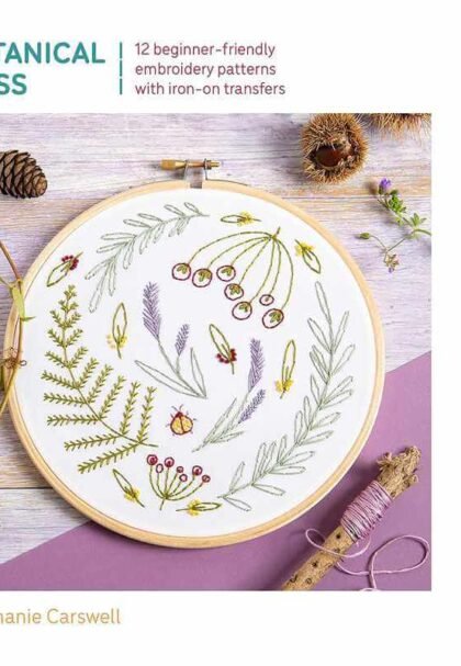 Broderie facile : le bonheur botanique