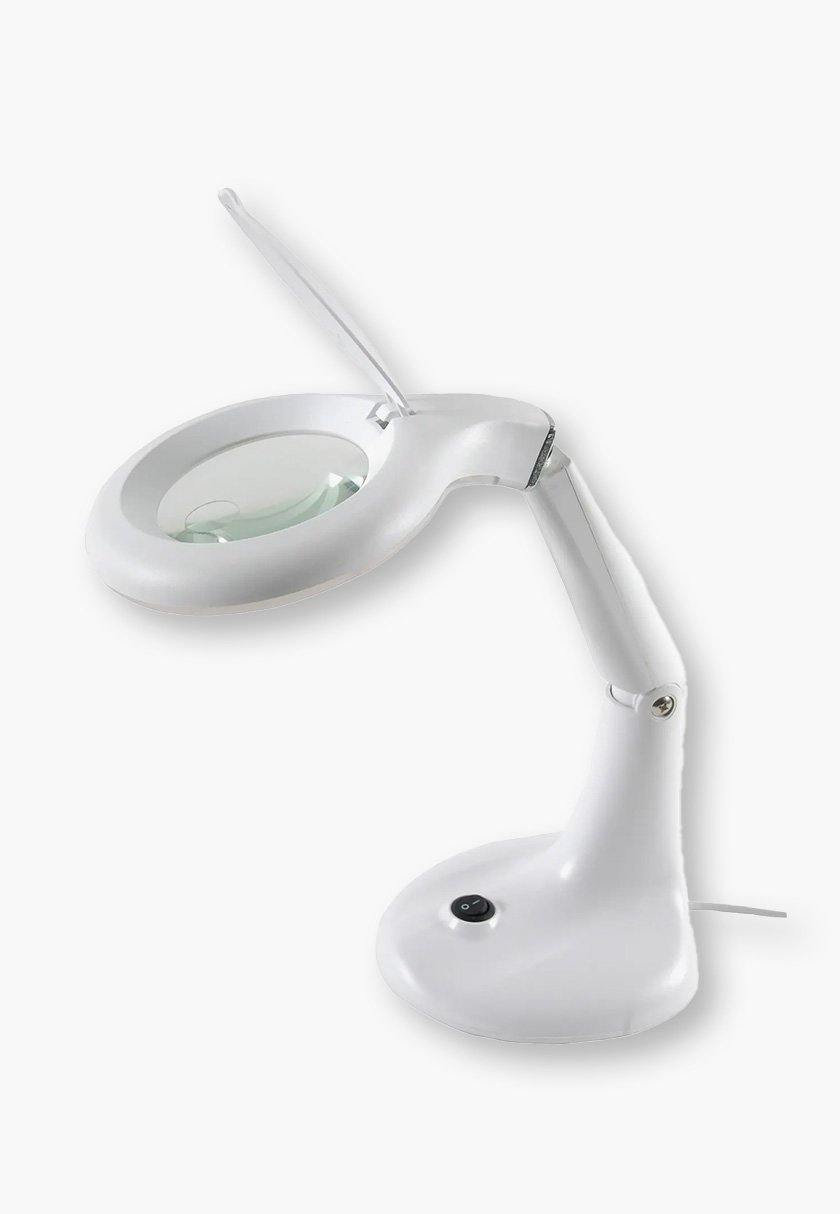 DMC – LED Magnifying Lamp with Adjustable Arm – 3x & 12x Magnification