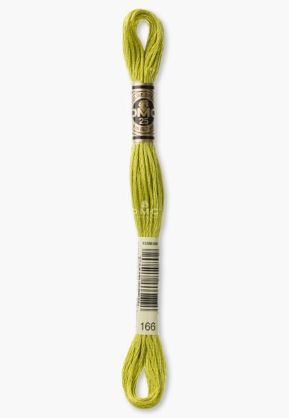 DMC Mouliné Spécial 117MC - Couleur 166 - 100% Coton - 8m Skein