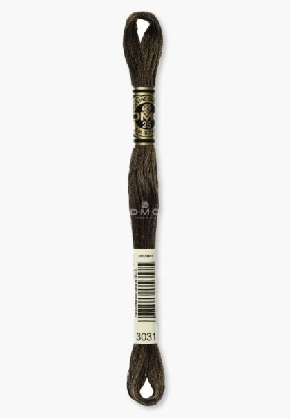 DMC Mouliné Spécial 117MC - Couleur 3031 - 100% coton - écheveau de 8m