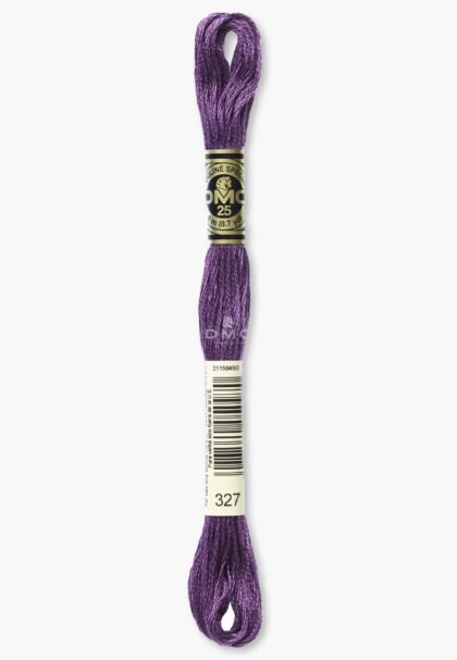 DMC Mouliné Spécial 117MC - Farbe 327 - 100% Baumwolle - 8m Knäuel