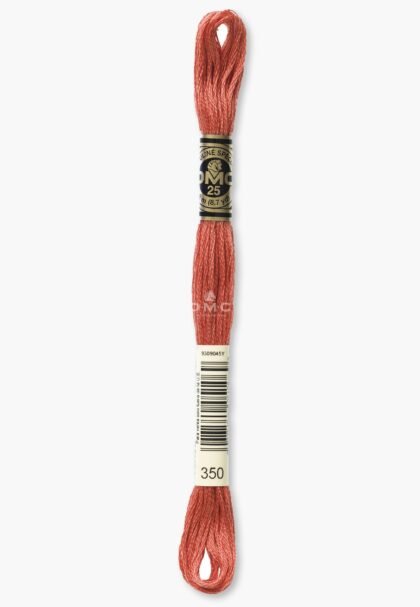 DMC Mouliné Spécial 117MC - Farbe 350 - 100% Baumwolle - 8m Knäuel