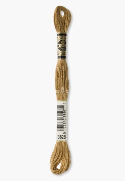 DMC Mouliné Spécial 117MC - Farbe 3828 - 100% Baumwolle - 8m Knäuel