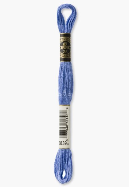 DMC Mouliné Spécial 117MC - Farbe 3839 - 100% Baumwolle - 8m Knäuel