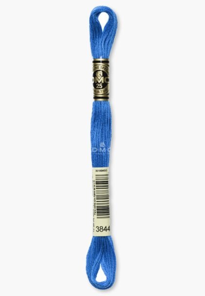 DMC Mouliné Spécial 117MC - Farbe 3844 - 100% Baumwolle - 8m Knäuel