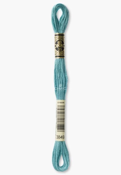 DMC Mouliné Spécial 117MC - Farbe 3849 - 100% Baumwolle - 8m Knäuel
