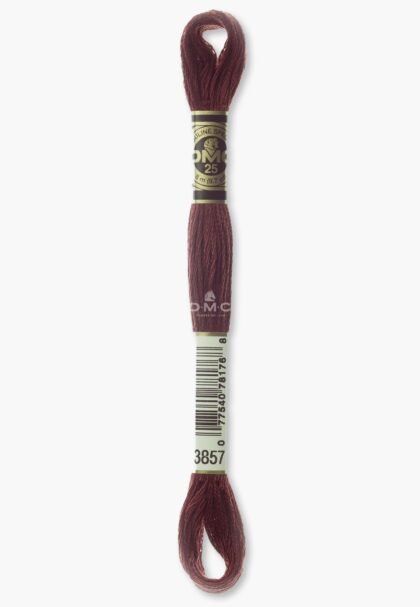 DMC Mouliné Spécial 117MC - Farbe 3857 - 100% Baumwolle - 8m Knäuel