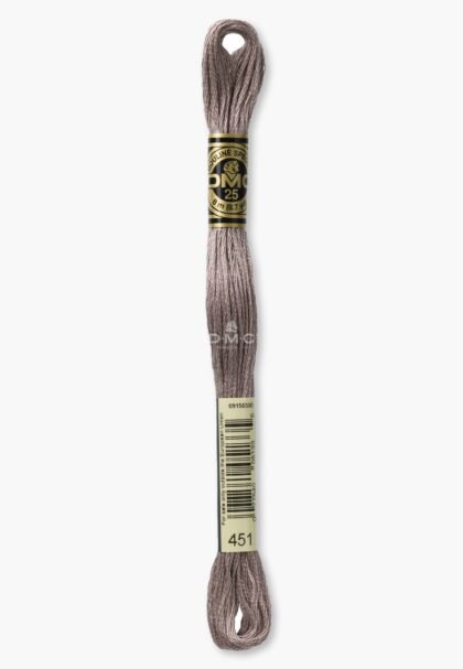 DMC Mouliné Spécial 117MC - Farbe 451 - 100% Baumwolle - 8m Knäuel