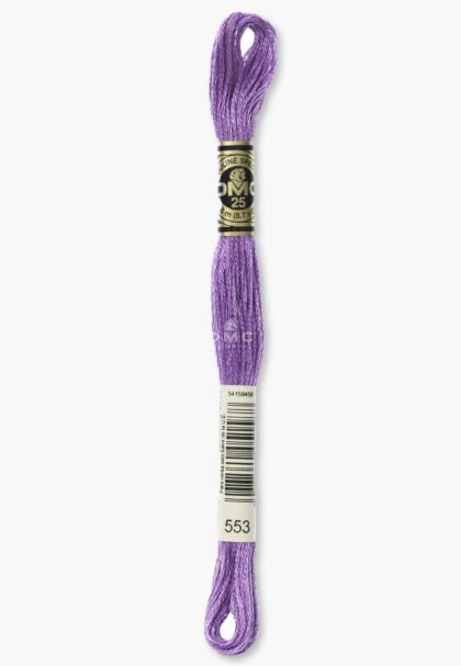 DMC Mouliné Spécial 117MC - Farbe 553 - 100% Baumwolle - 8m Knäuel