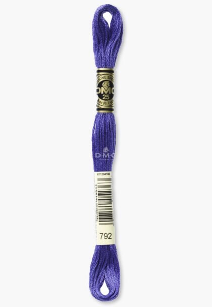 DMC Mouliné Spécial 117MC - Couleur 792 - 100% Coton - 8m Skein