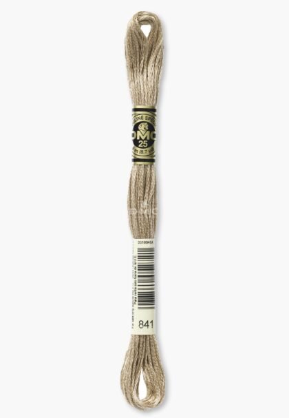 DMC Mouliné Spécial 117MC - Farbe 841 - 100% Baumwolle - 8m Knäuel