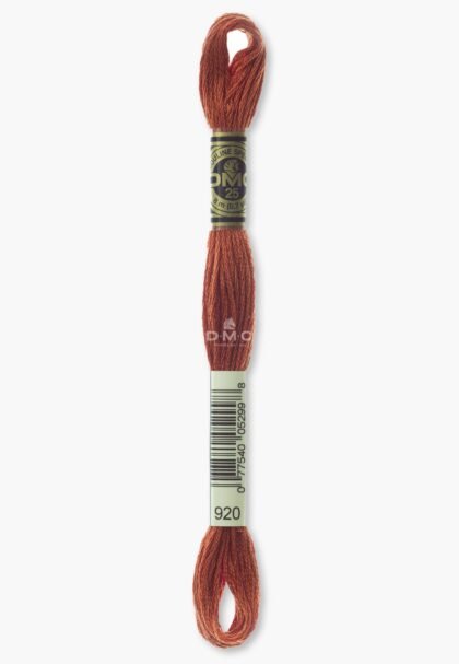 DMC Mouliné Spécial 117MC - Farbe 920 - 100% Baumwolle - 8m Knäuel