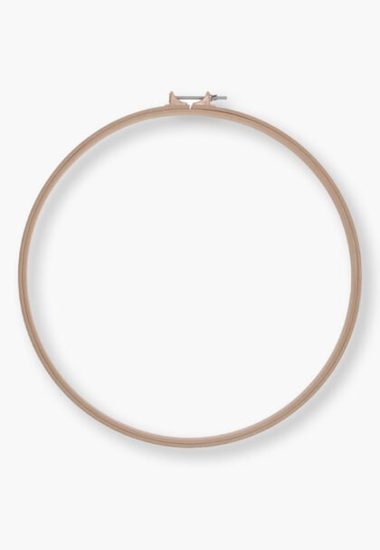 ELBESEE 2120 DP HQ21 - Cercle de broderie en bois de hêtre 53 cm x 20 mm profond