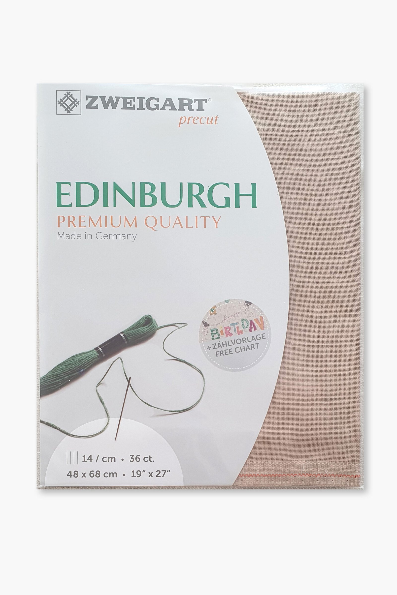 ZWEIGART Edinburgh 36 Count Linen Fabric Colour 309 – 48 × 68 cm - Image 6