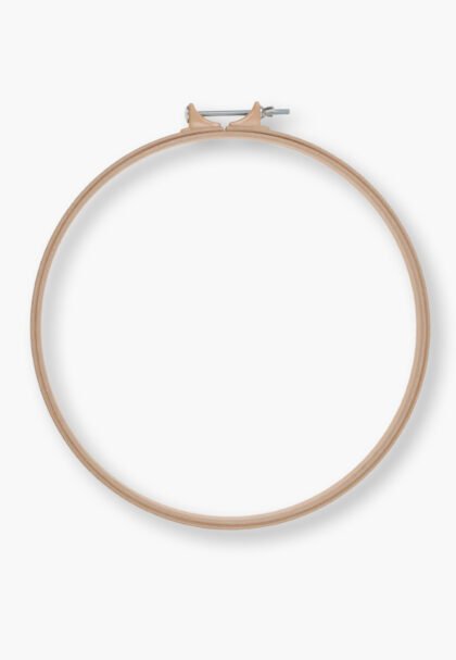 ELBESEE 1420 DP HQ14 - Cercle de broderie en bois de hêtre de 35 cm x 20 mm de profondeur