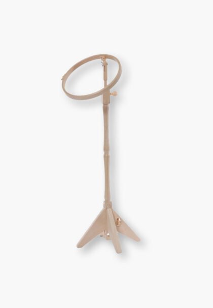 ELBESEE F10 - support de sol tourné avec cerceau de 25 cm pour la broderie et les travaux d'aiguille