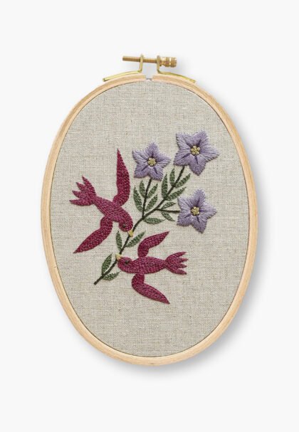 DMC - Kit de broderie Bellflower par Yumiko Higuchi - Kit d'expert