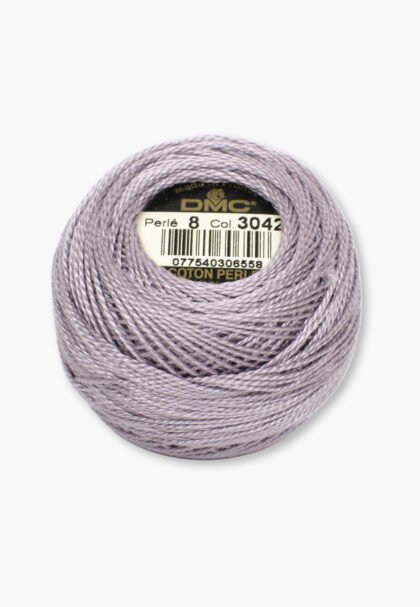 DMC Perlé No. 8 – Color 3042 – 100% Cotton – 10 g Thread Ball