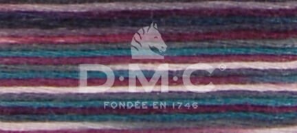 DMC Mouliné Coloris 4514 – Venise – 6‑Strand Cotton Multicolour Embroidery Floss – 8 m - Image 2