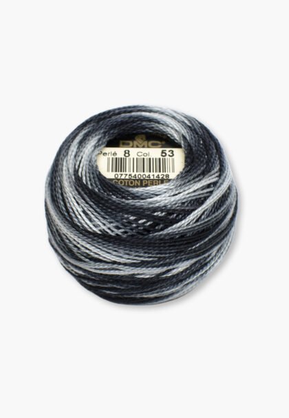 DMC Perlé No. 8 – Color 53 – 100% Cotton – 10 g Thread Ball