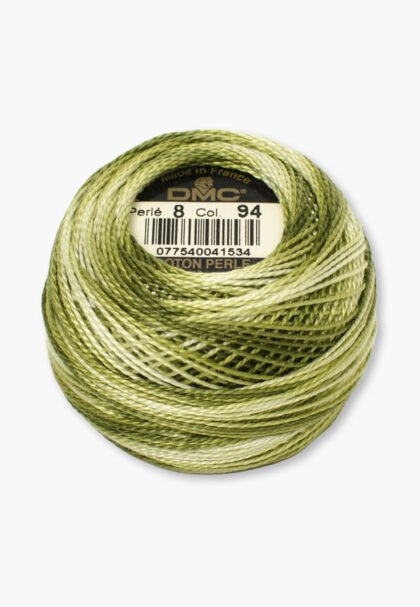 DMC Perlé No. 8 – Color 94 – 100% Cotton – 10 g Thread Ball