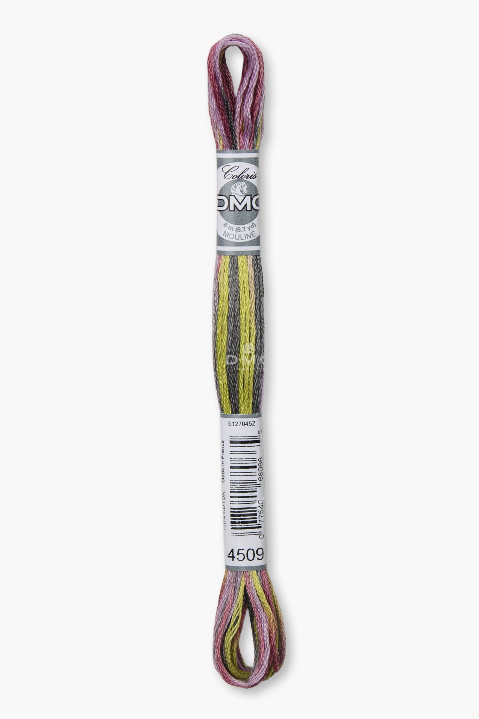 DMC Mouliné Coloris 4509 – Côte de Granit – 6‑Strand Cotton Multicolour Embroidery Floss – 8 m