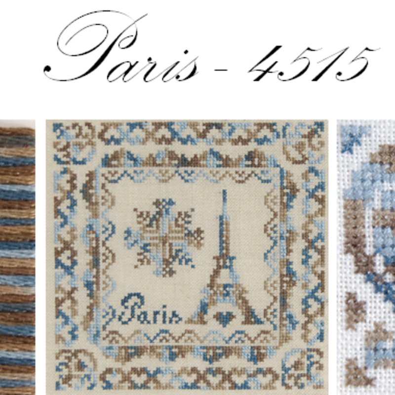 DMC Mouliné Coloris 4515 – Paris – 6‑Strand Cotton Multicolour Embroidery Floss – 8 m - Image 3