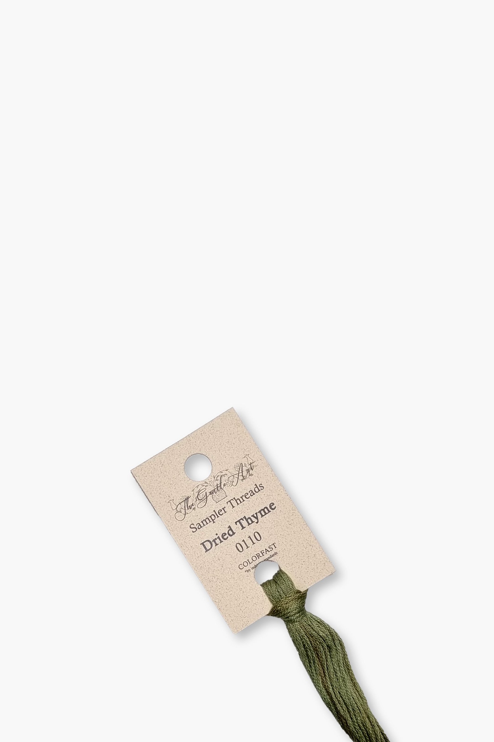 Gentle Art Sampler – Dried Thyme 0110B – 10 yd – 100% Hand-Dyed Cotton - Image 2
