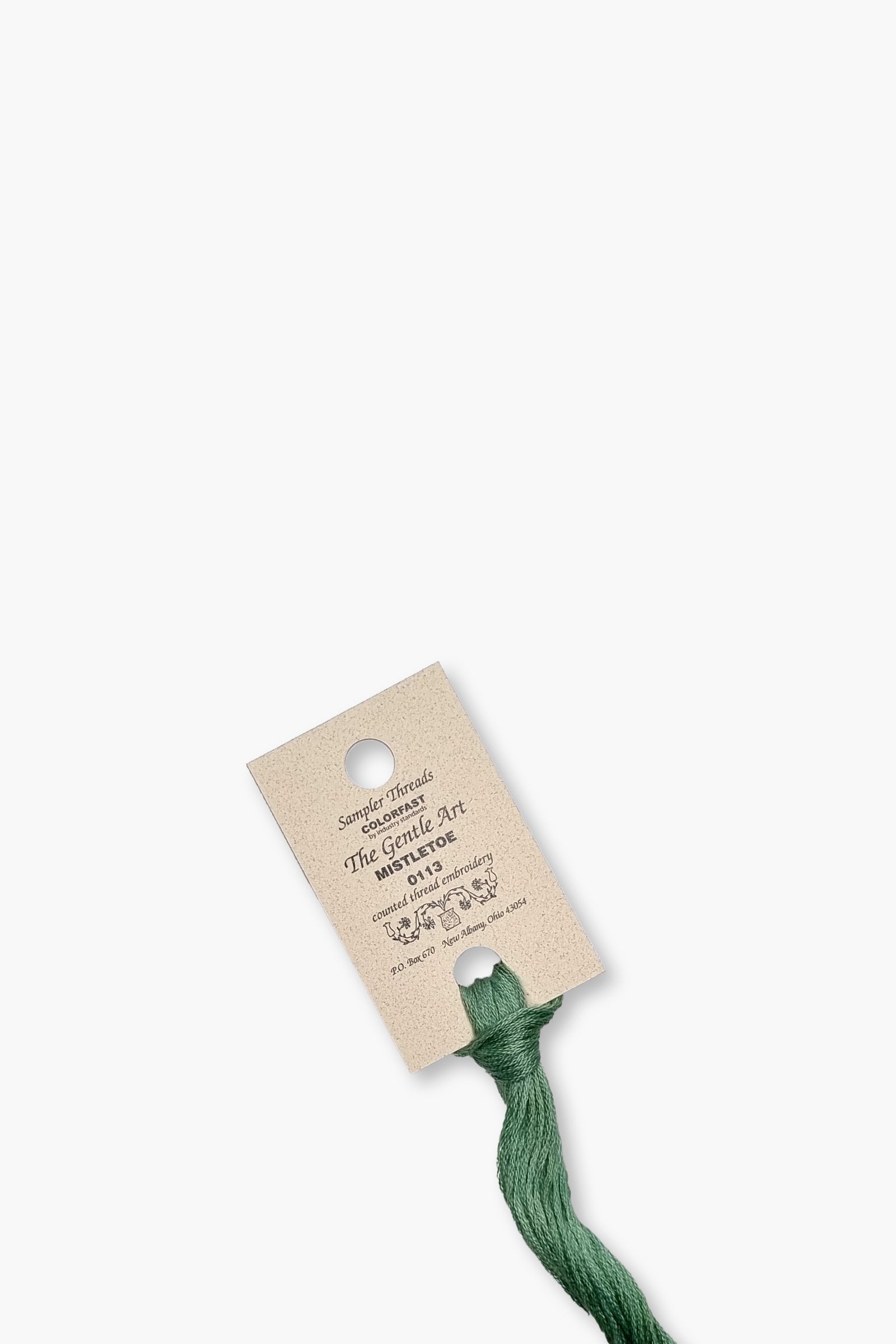 Gentle Art Sampler – Mistletoe 0113B – 10 yd – 100% Hand-Dyed Cotton - Image 2