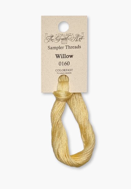 Gentle Art Sampler – Willow 0160B – 10 yd – 100% Hand-Dyed Cotton