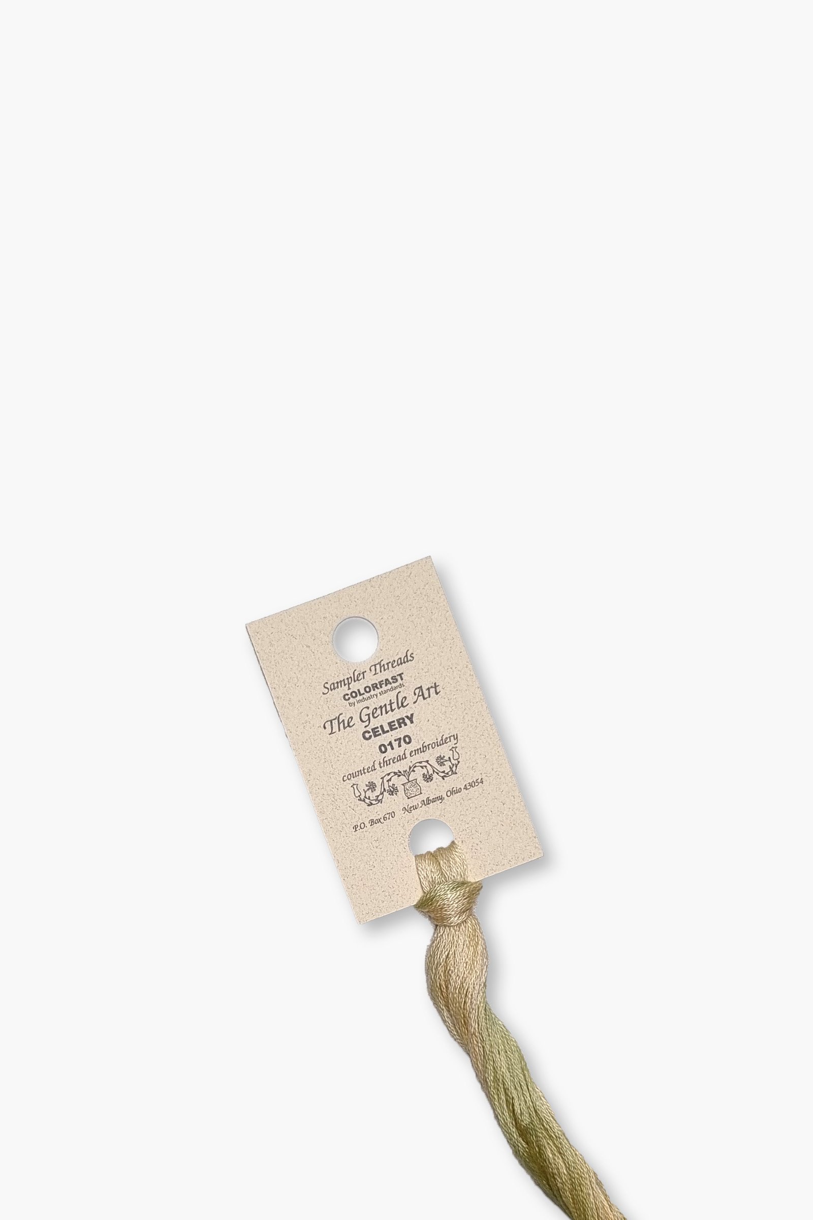 Gentle Art Sampler – Celery 0170B – 10 yd – 100% Hand-Dyed Cotton - Image 2