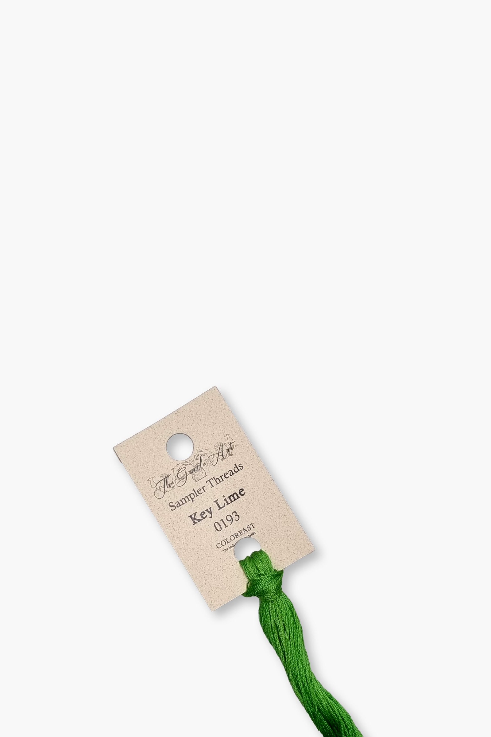 Gentle Art Sampler – Key Lime 0193B – 10 yd – 100% Hand-Dyed Cotton - Image 2